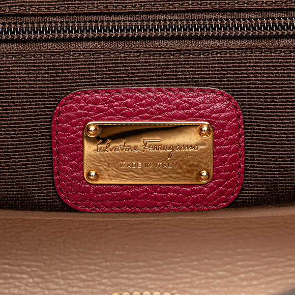 Pre-Loved Ferragamo Leather Gancini Tote - Picture 5 of 12